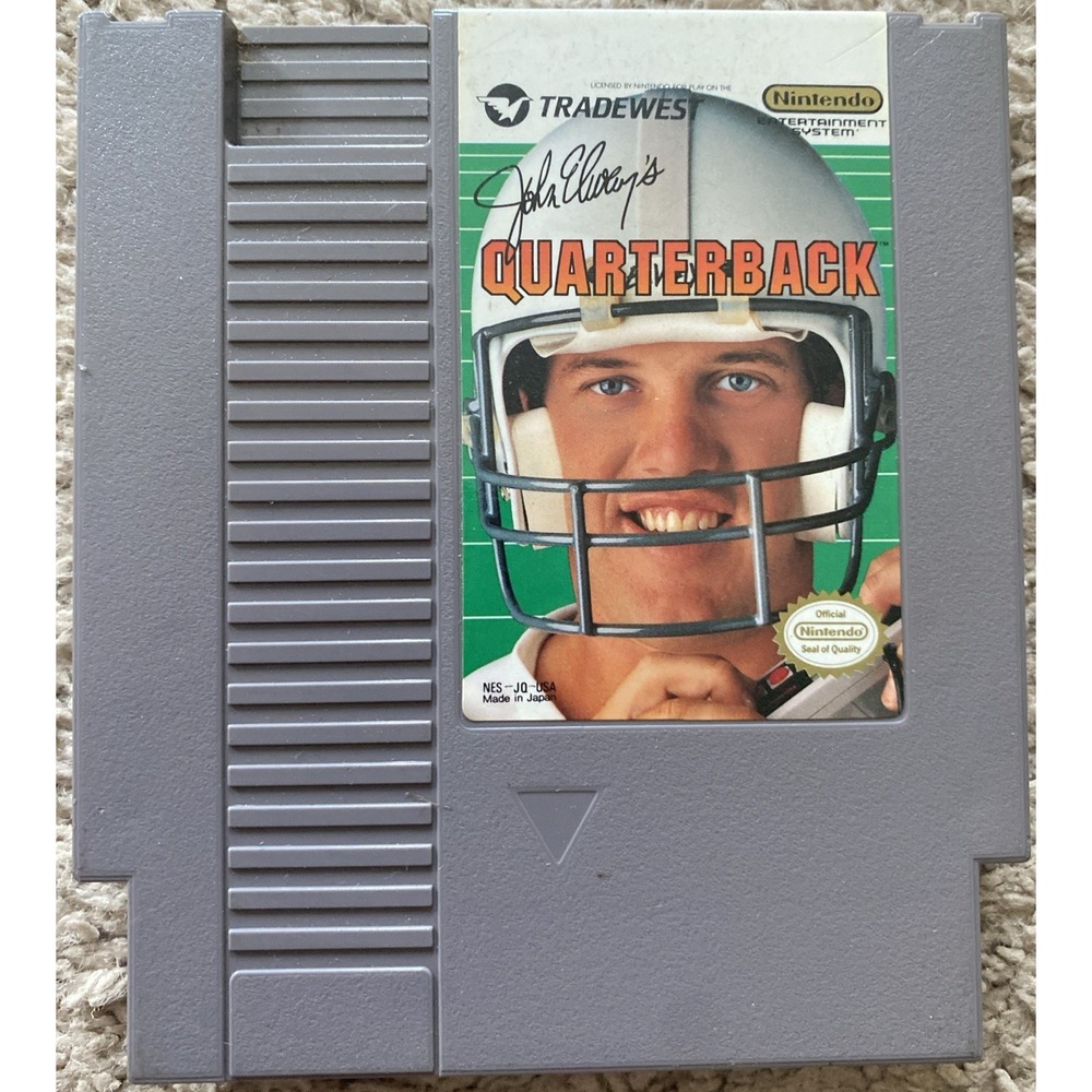 John Elway's Quarterback‎ (NES, 1989) Cart Only